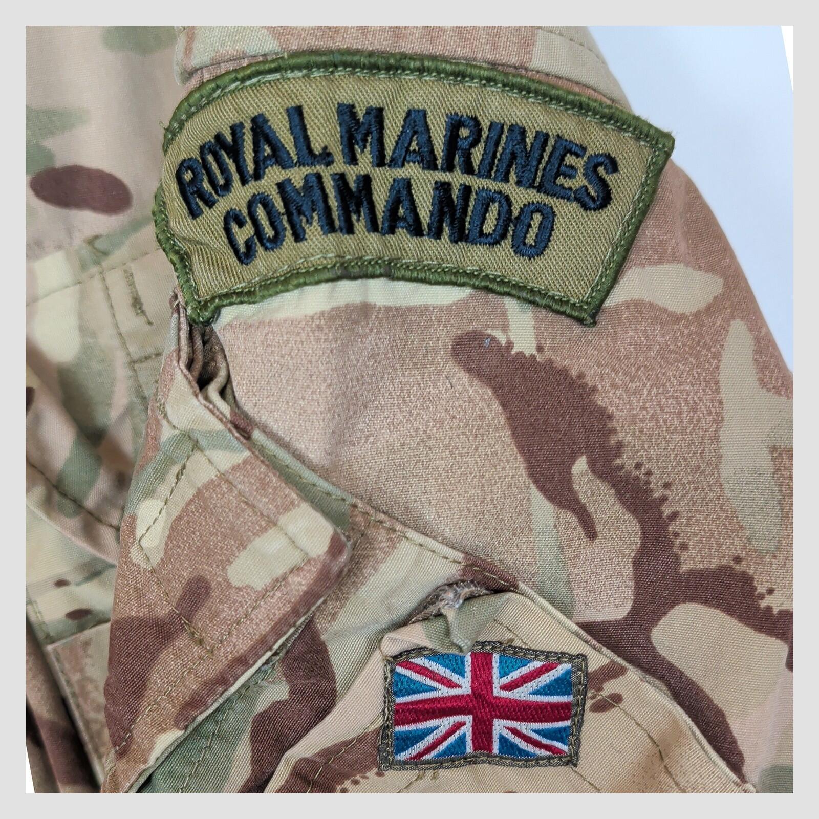 Royal Marines Commando MTP Camo Jacket Hooded Military Smock by RewearableUK – MILITARY | RewearableUK