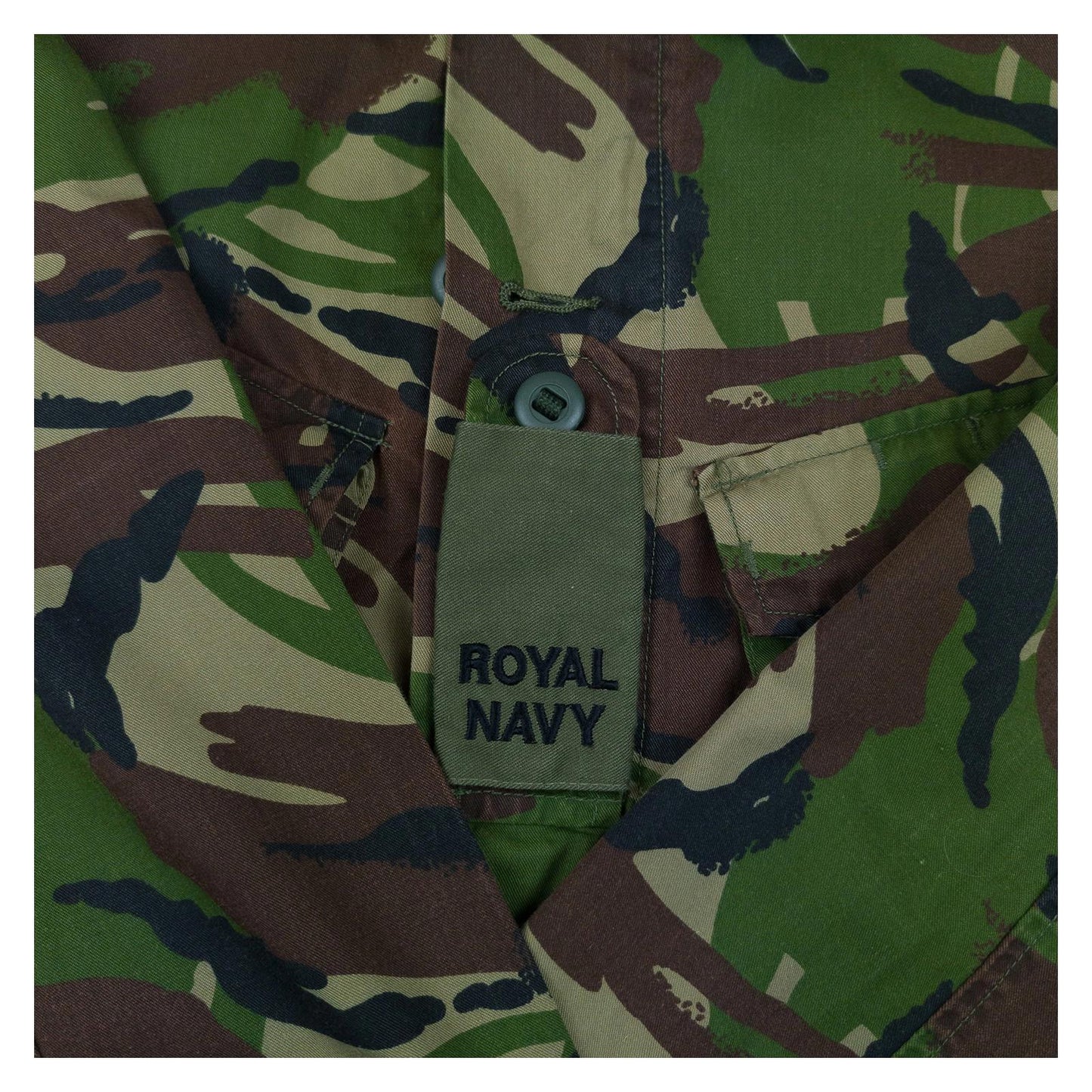 Royal Navy DPM Camo Field Jacket | Genuine British Surplus | Men's Medium 170/96 by RewearableUK – | RewearableUK