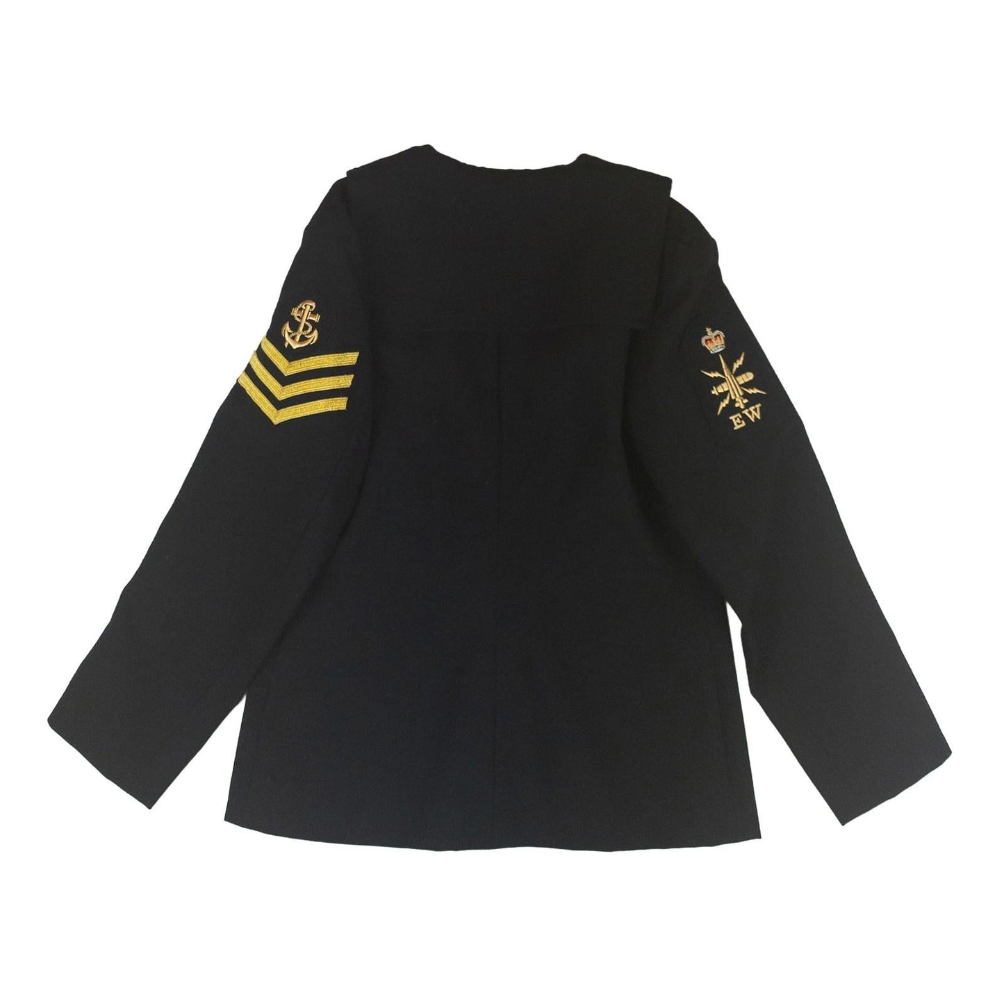 Royal Navy No.1 Dress Jumper Leading Seaman EW Patch Men's Medium by RewearableUK – | RewearableUK