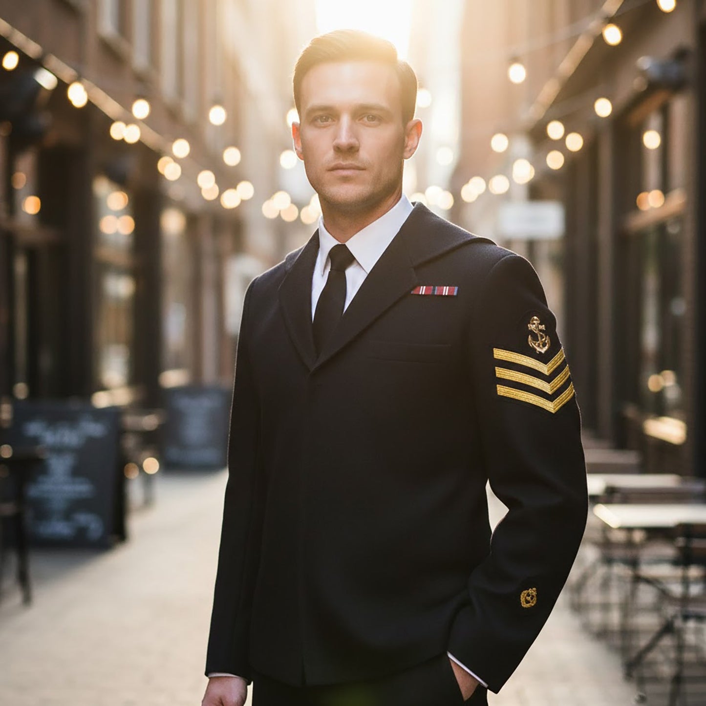 Royal Navy No.1 Dress Jumper | Leading Seaman | Medium by RewearableUK – military | RewearableUK