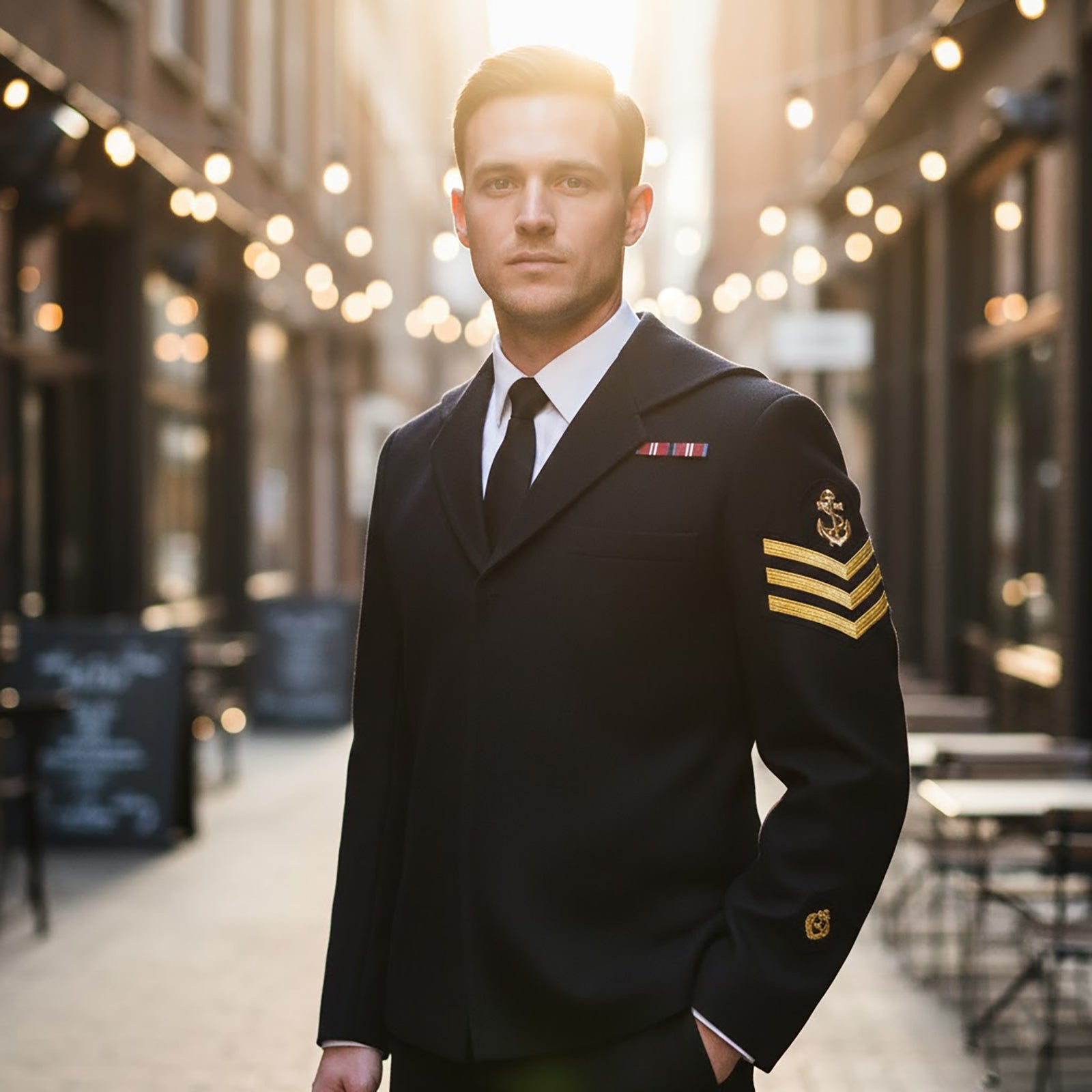 Royal Navy No.1 Dress Jumper | Leading Seaman | Medium by RewearableUK – military | RewearableUK