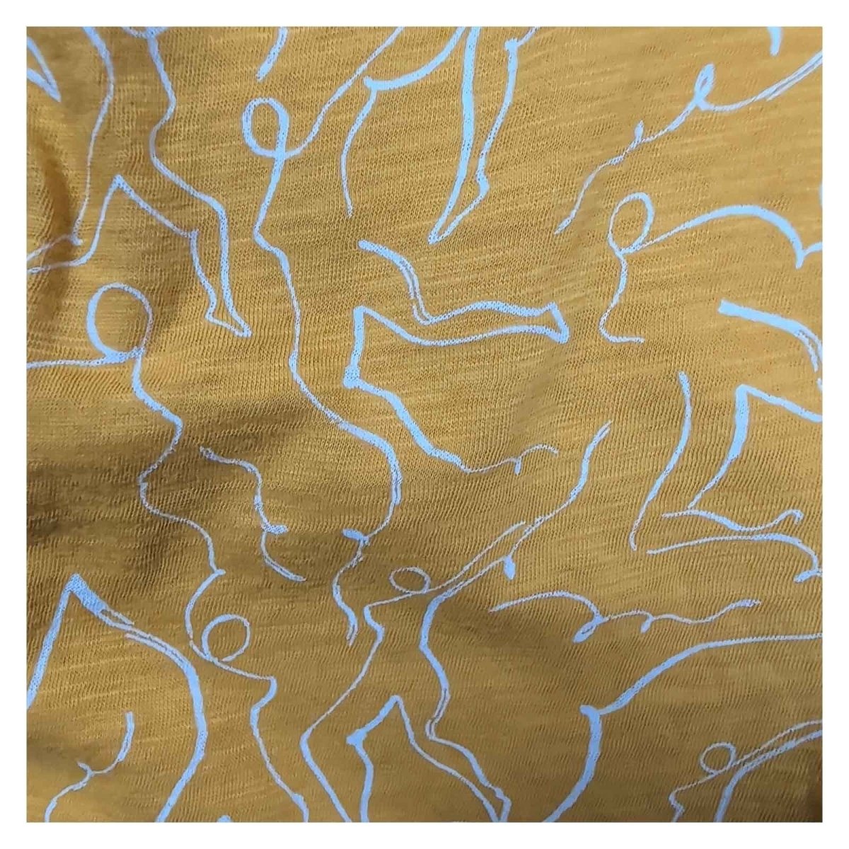 Seasalt Cornwall Bright Beach Vest UK 16 Mustard Organic Cotton Nude Print BNWT – product photo 3 | RewearableUK