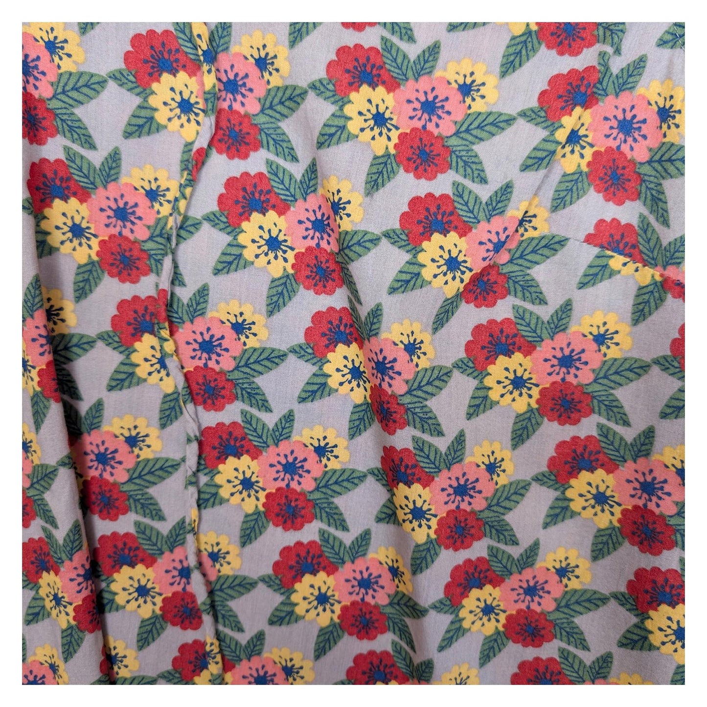 Seasalt Cornwall Cobb's Well Top Size UK 18 Floral Cotton Sleeveless Tie Neck Ve by Seasalt – | RewearableUK