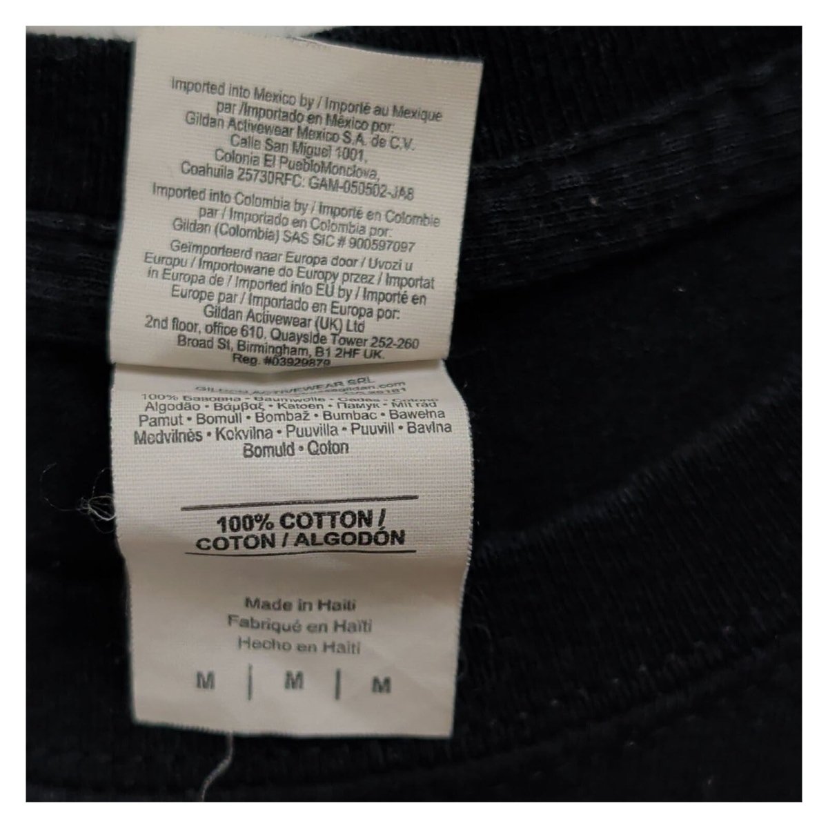Shawn Mendes The Tour 2019 T-Shirt M Black Gildan Front Back Dates – product photo 5 | RewearableUK