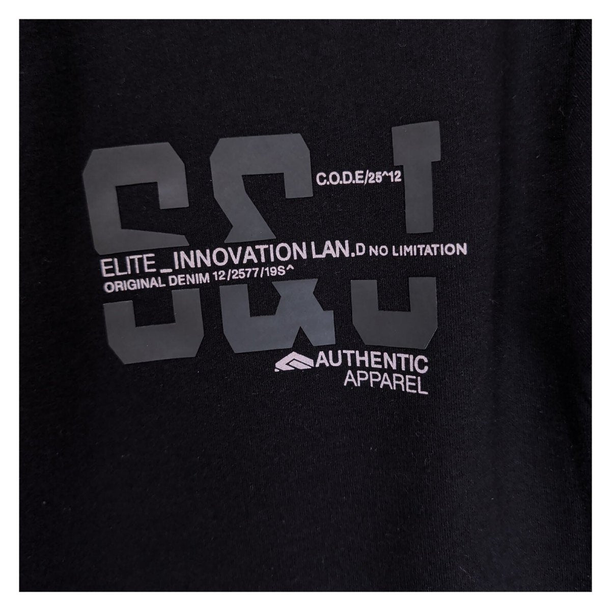 Smith and Jones Mens Sweatshirt XL Black Graphic Print – product photo 6 | RewearableUK