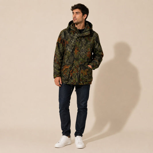 Stormkloth Realtree Camo Hooded Jacket Large Hunting Fishing – Military product photo 1 | RewearableUK