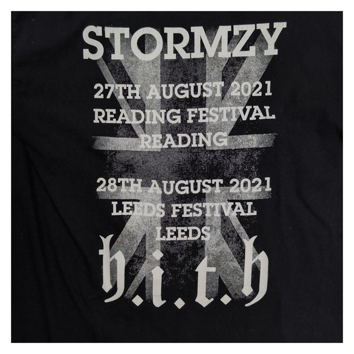 Stormzy H.I.T.H Reading Leeds Festival 2021 T-Shirt L Black Rap Hip Hop Tee – product photo 4 | RewearableUK