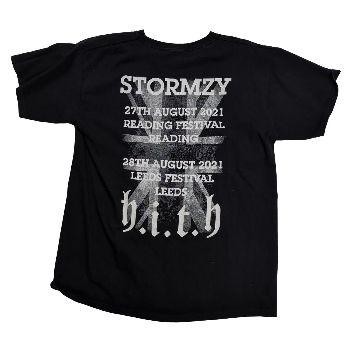 Stormzy H.I.T.H Reading Leeds Festival 2021 T-Shirt L Black Rap Hip Hop Tee – product photo 2 | RewearableUK