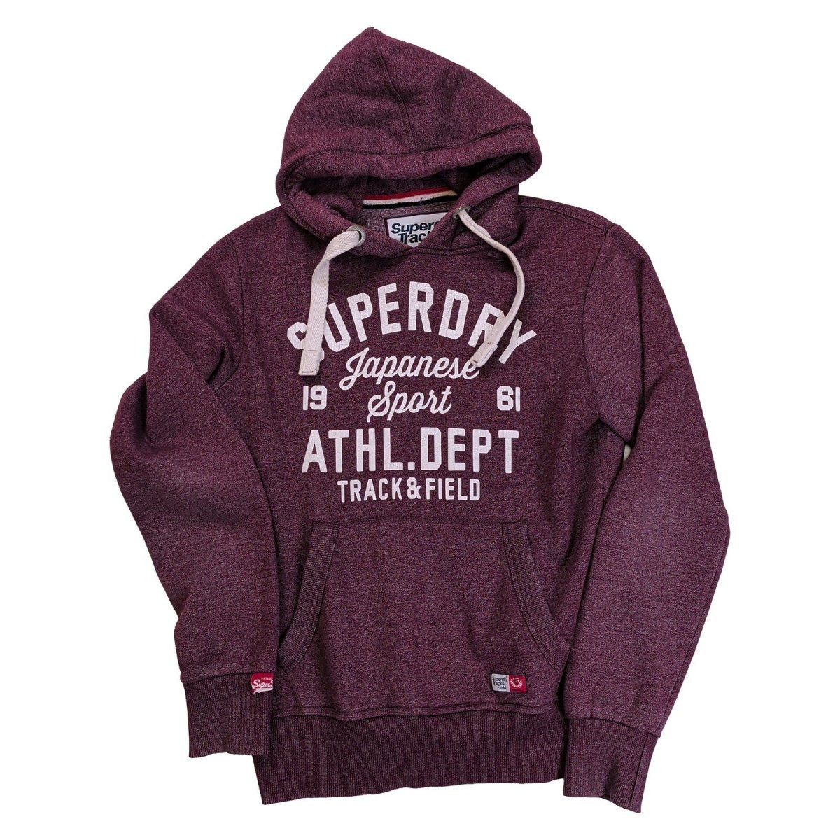 Superdry Men's Hoodie M Purple Graphic Print – product photo 1 | RewearableUK