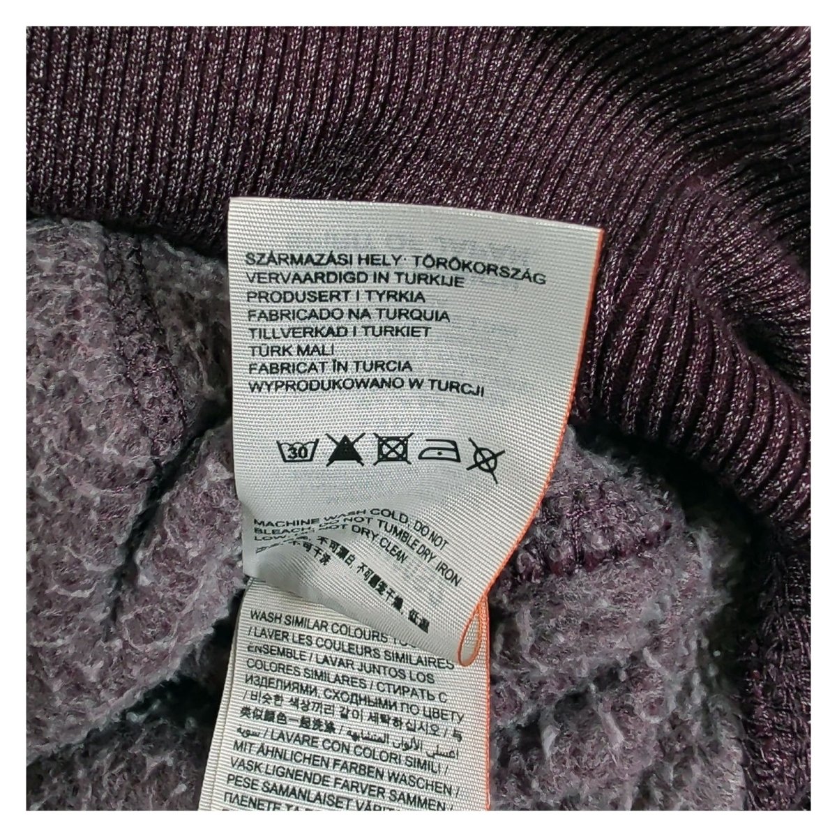 Superdry Men's Hoodie M Purple Graphic Print – product photo 9 | RewearableUK