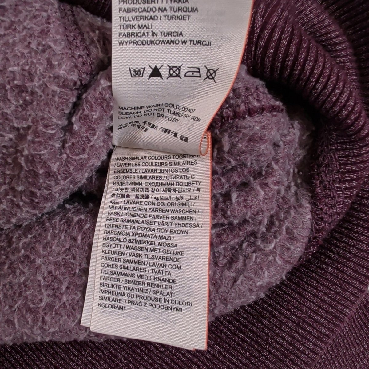 Superdry Men's Hoodie M Purple Graphic Print – product photo 4 | RewearableUK