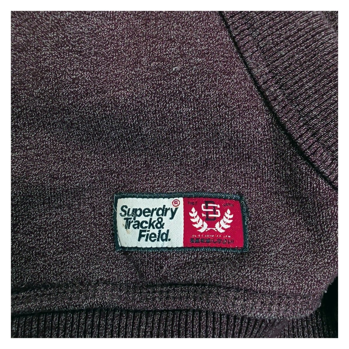 Superdry Men's Hoodie M Purple Graphic Print – product photo 6 | RewearableUK