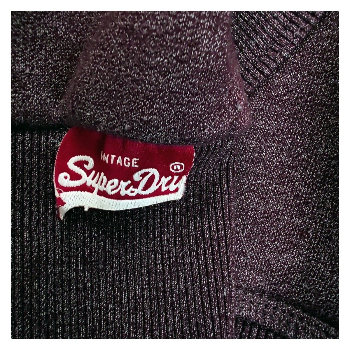 Superdry Men's Hoodie M Purple Graphic Print – product photo 7 | RewearableUK