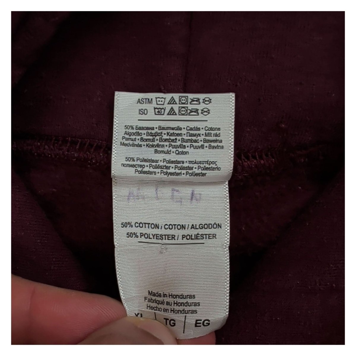 Tahquamenon Falls State Park Gildan Hoodie XL Burgundy – Sweater & Hoodie product photo 8 | RewearableUK