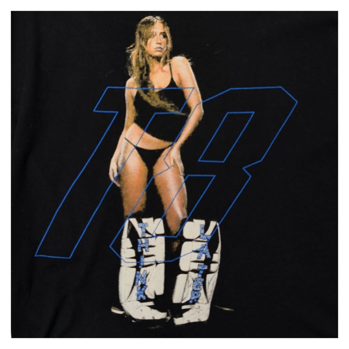 Tate McRae Think Later World Tour 2024 T-Shirt L Black Front Back – product photo 3 | RewearableUK