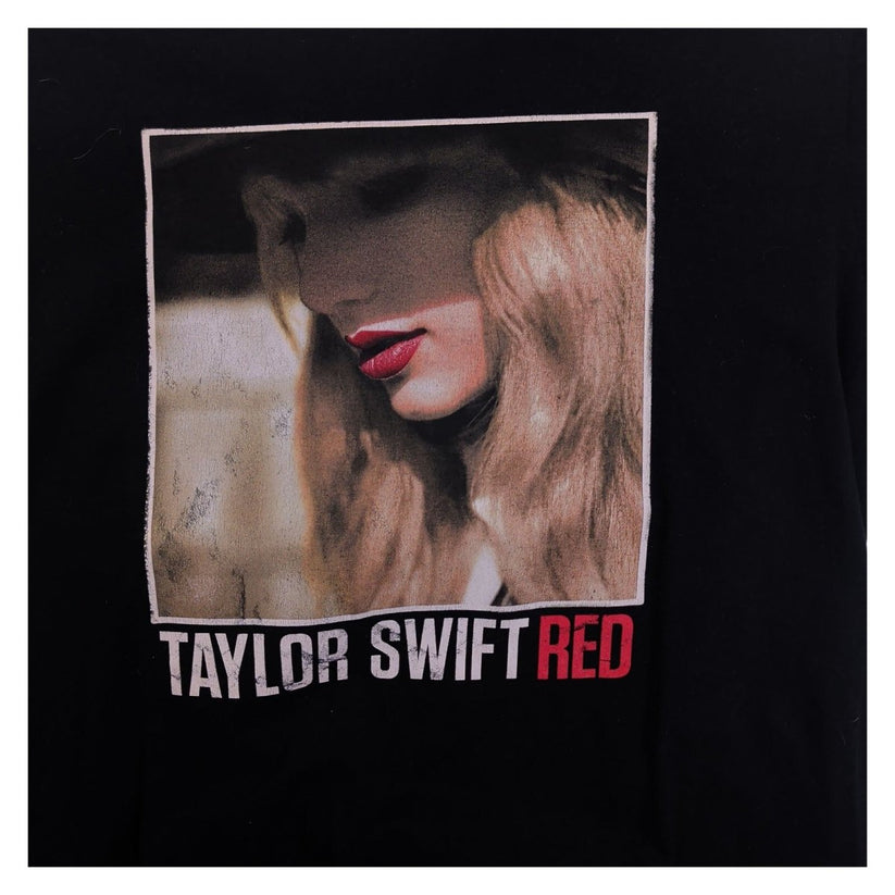 Taylor Swift Red Tour 2013 2014 Black T Shirt Size L Concert Music Graphic Tee – product photo 2 | RewearableUK
