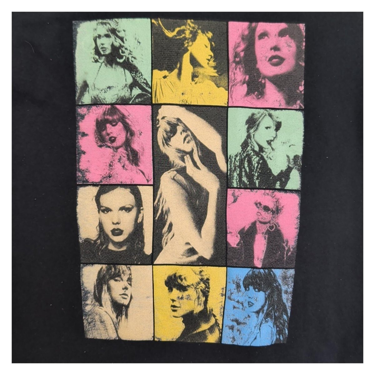 Taylor Swift The Eras Tour 2023 2024 T-Shirt Black S Gildan Tour Dates Graphic – product photo 2 | RewearableUK