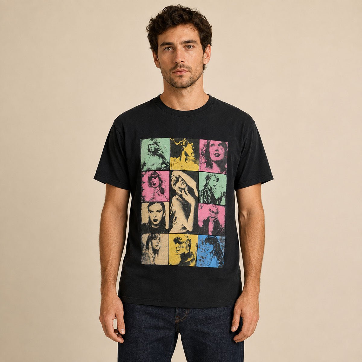 Taylor Swift The Eras Tour 2023–2024 T-Shirt S Black Gildan – T-Shirts product photo 1 | RewearableUK