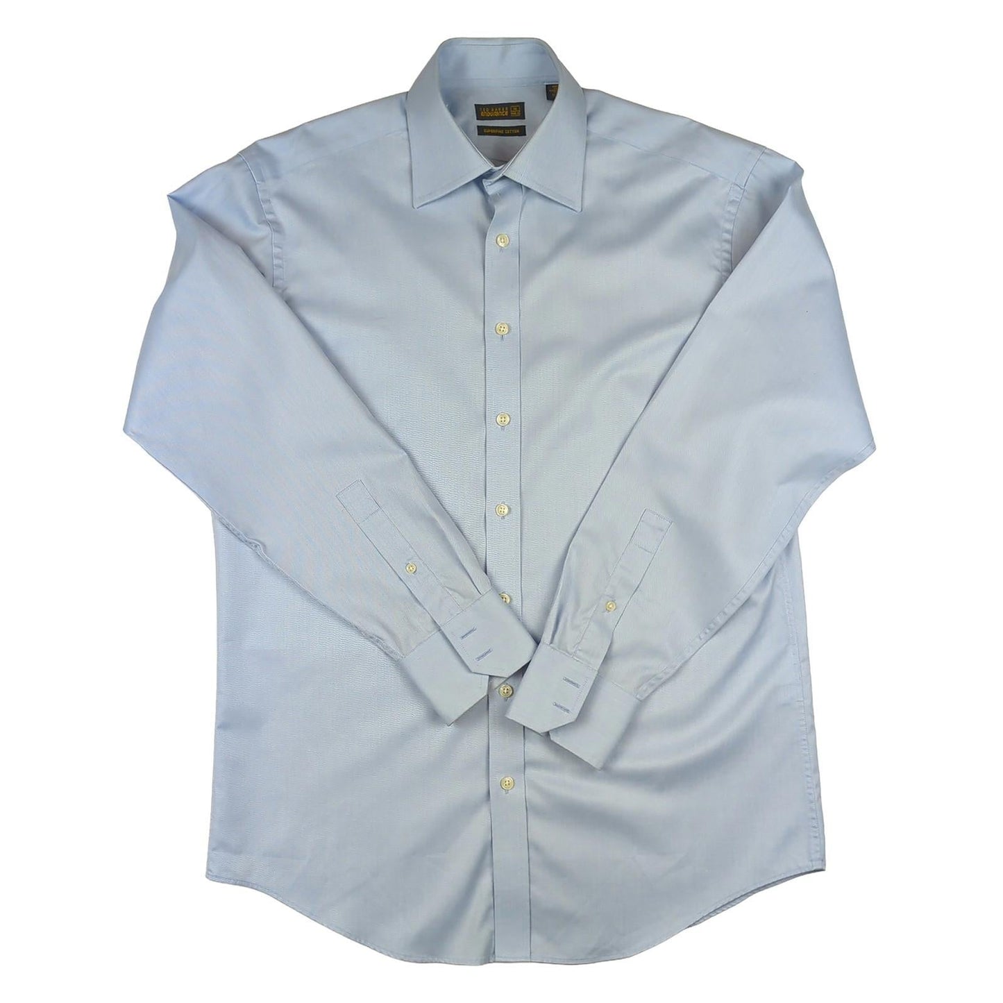 Ted Baker Ted Baker Endurance Formal Shirt Sky Blue Men’s Size 16 Long Sleeve shirt RewearableUK