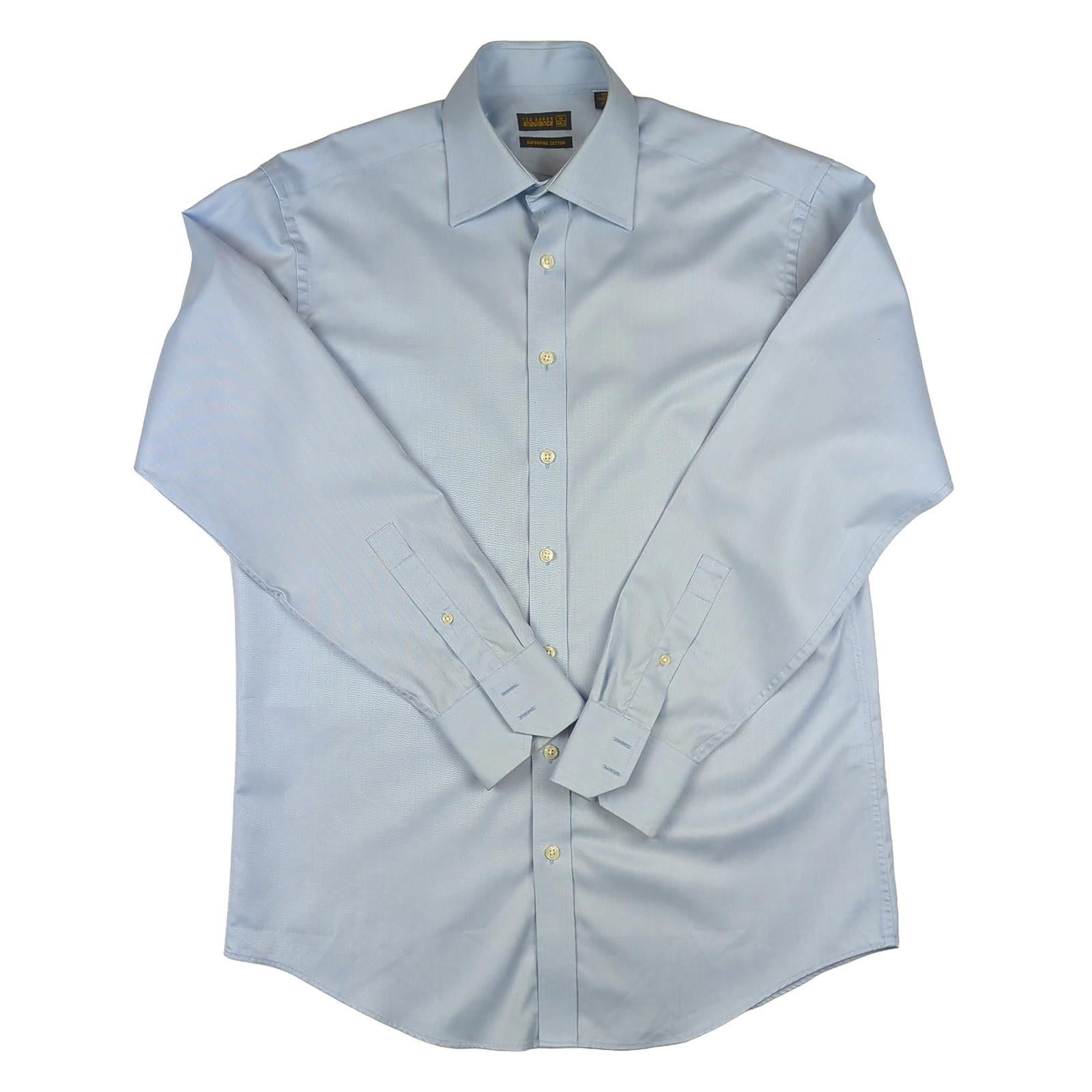Ted Baker Ted Baker Endurance Formal Shirt Sky Blue Men’s Size 16 Long Sleeve shirt RewearableUK