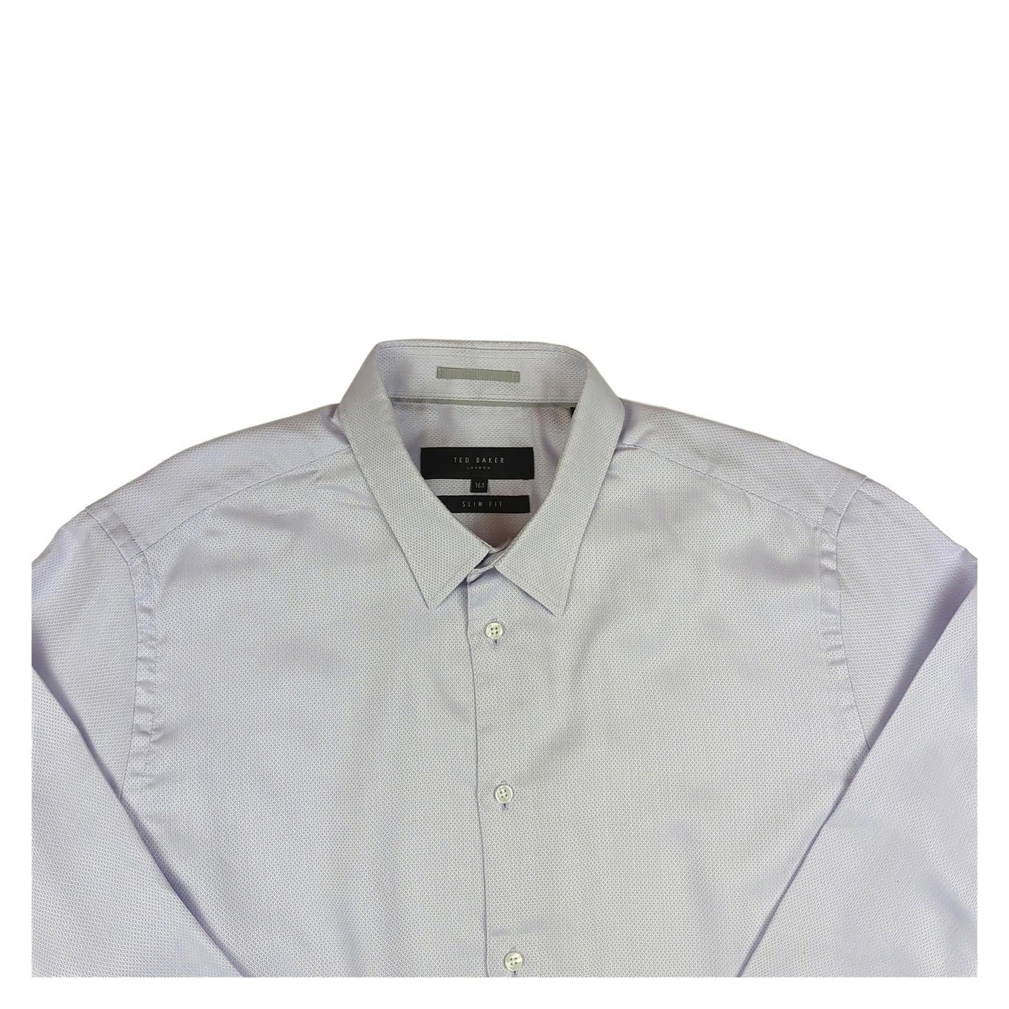 Ted Baker Ted Baker Formal Shirt Purple Men’s Size 16.5 (Large) Long Sleeve shirt RewearableUK
