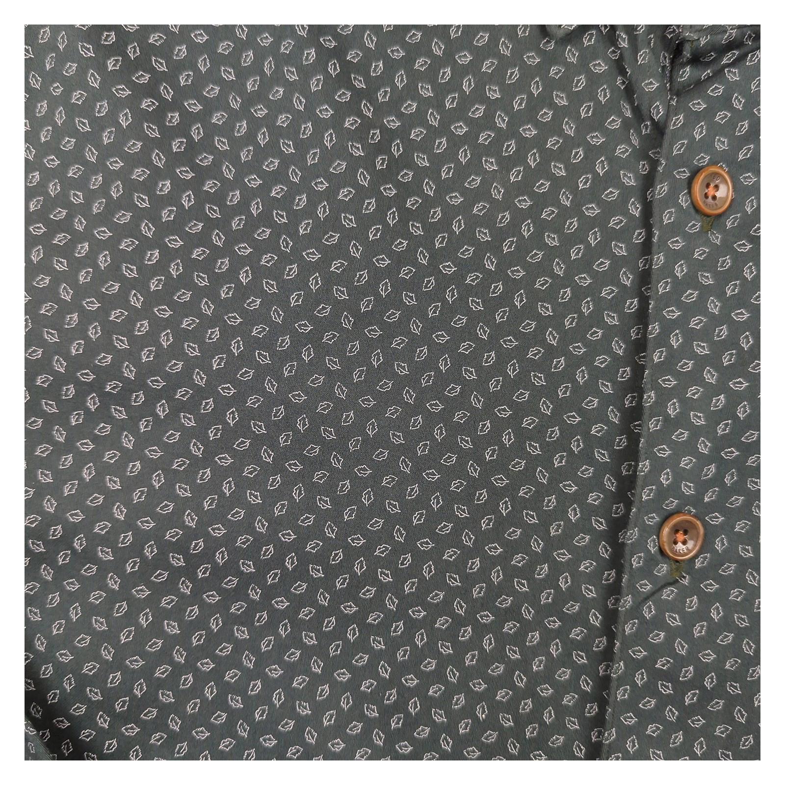 Ted Baker Ted Baker Green Geometric Abstract Shirt Men’s Size Large (4) Excellent shirt RewearableUK