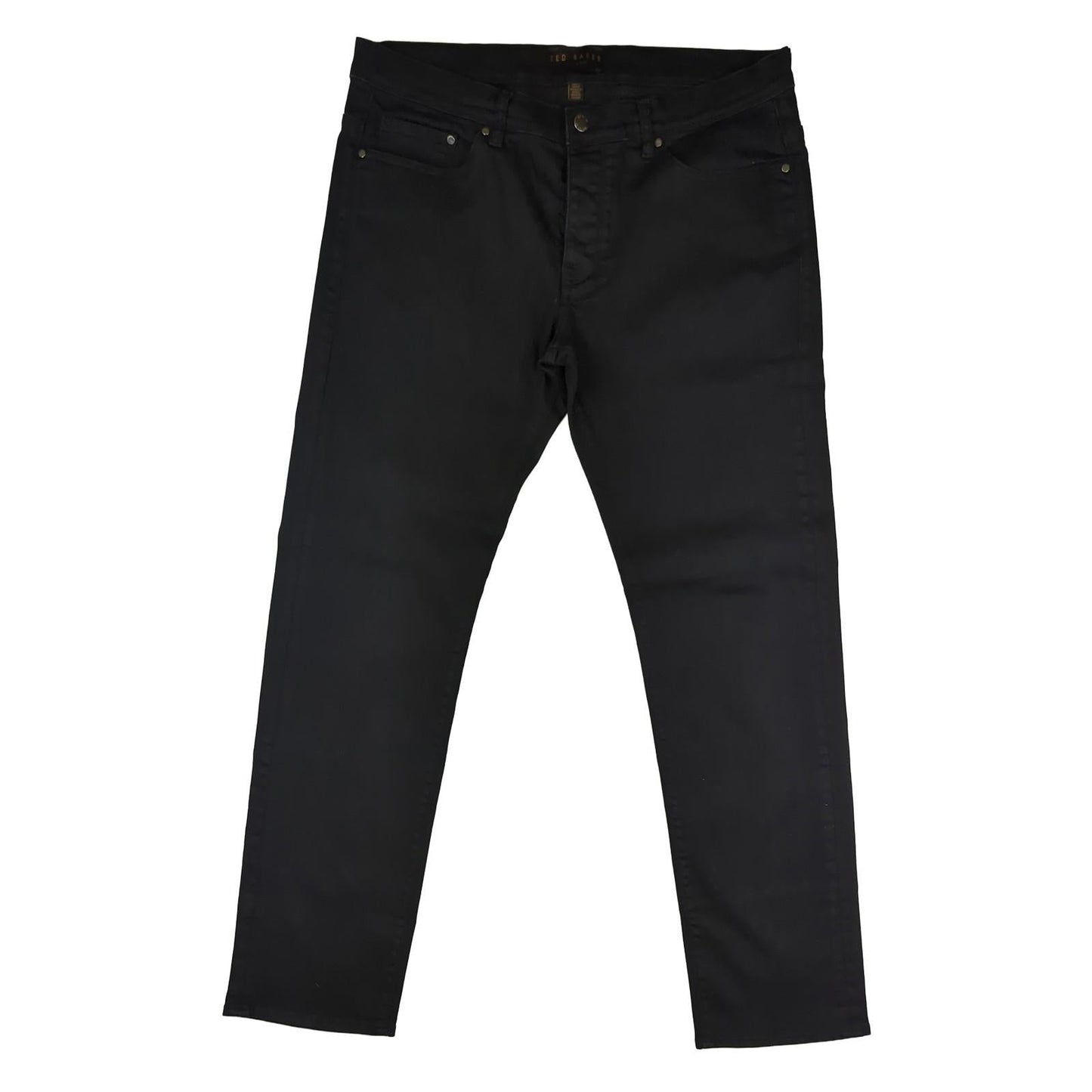 Ted Baker Ted Baker Jeans Mens W36 Regular Fit Black Denim Trousers Casual Used JEANS RewearableUK