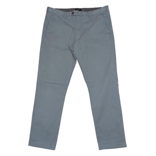 Ted Baker London Blue Chino Trousers Size 36R Men's Stretch Cotton Pants Regular by Baker – | RewearableUK