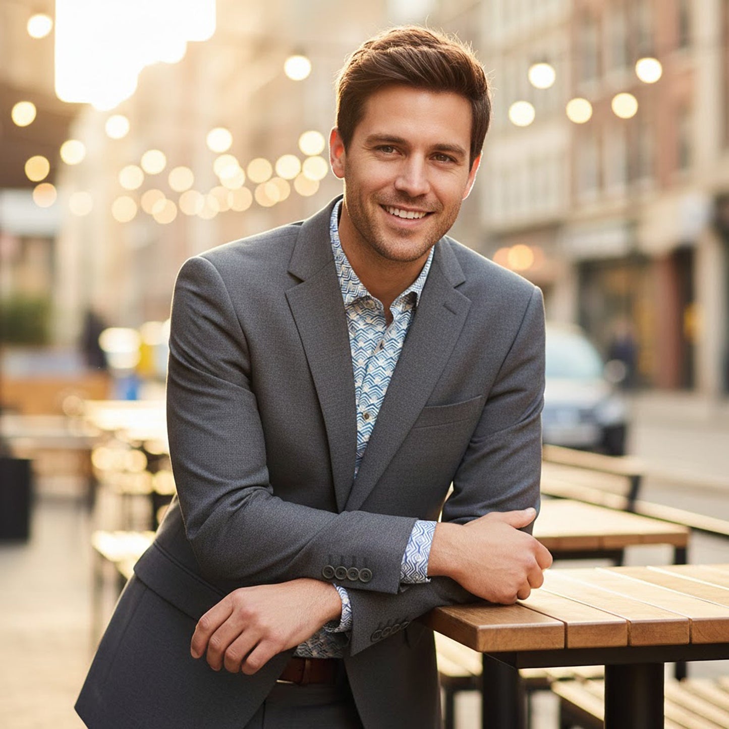 Ted Baker London Endurance Mens Blazer Jacket Grey Wool Blend Smart Size 38 R by Ted Baker – GIACCA | RewearableUK