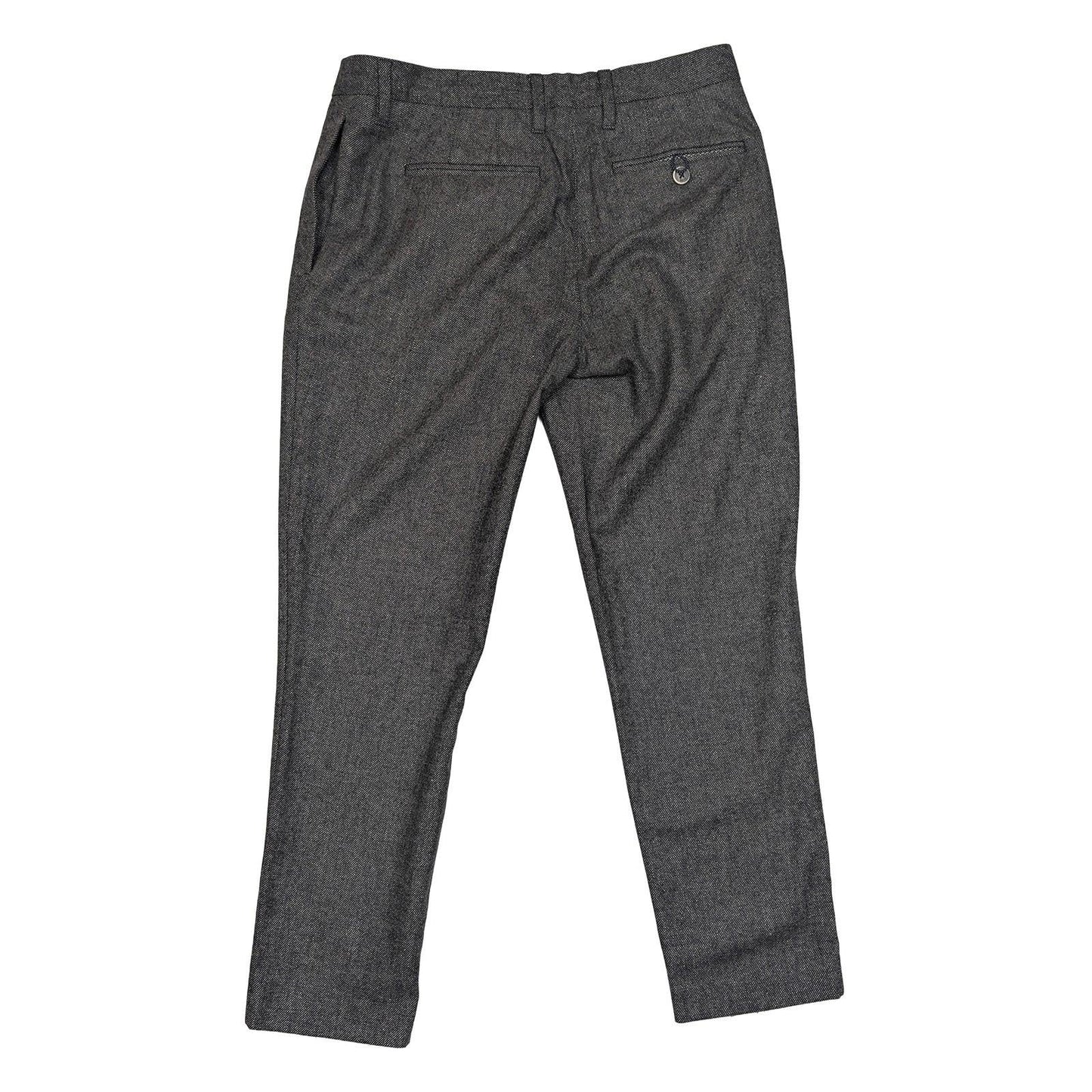 Ted Baker London Grey Wool Trousers Size 32R Men's Smart Formal Pants Textured by Baker – | RewearableUK