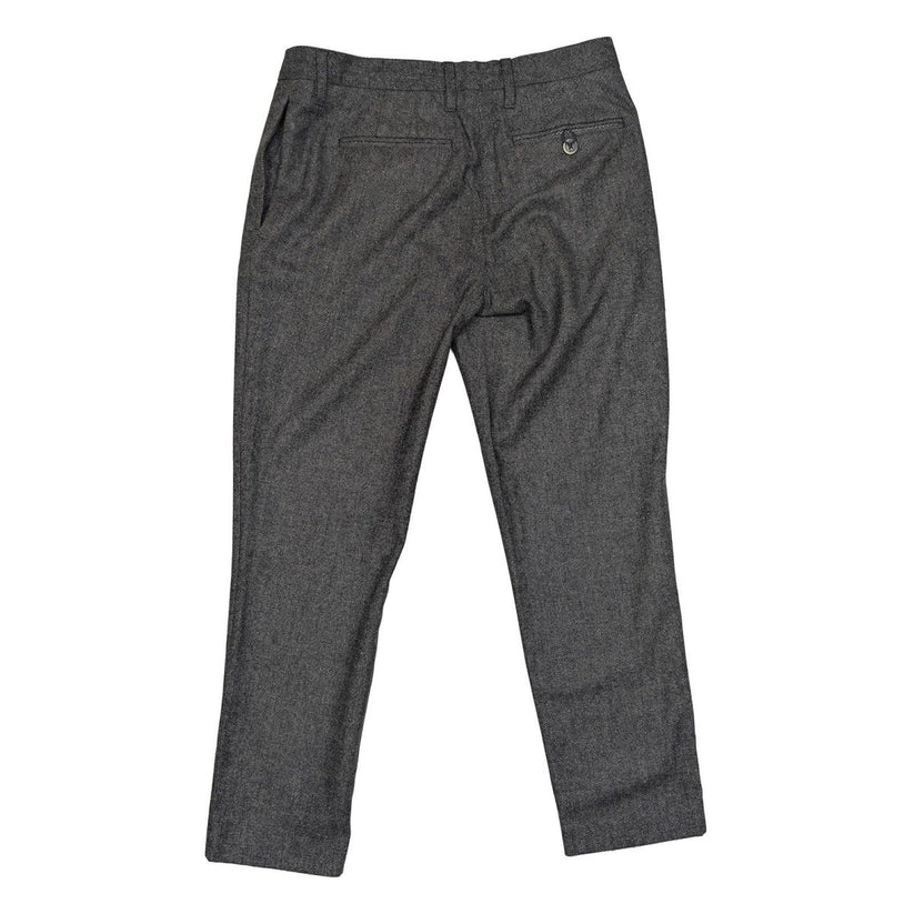Ted Baker London Grey Wool Trousers Size 32R Men's Smart Formal Pants Textured by Baker – | RewearableUK