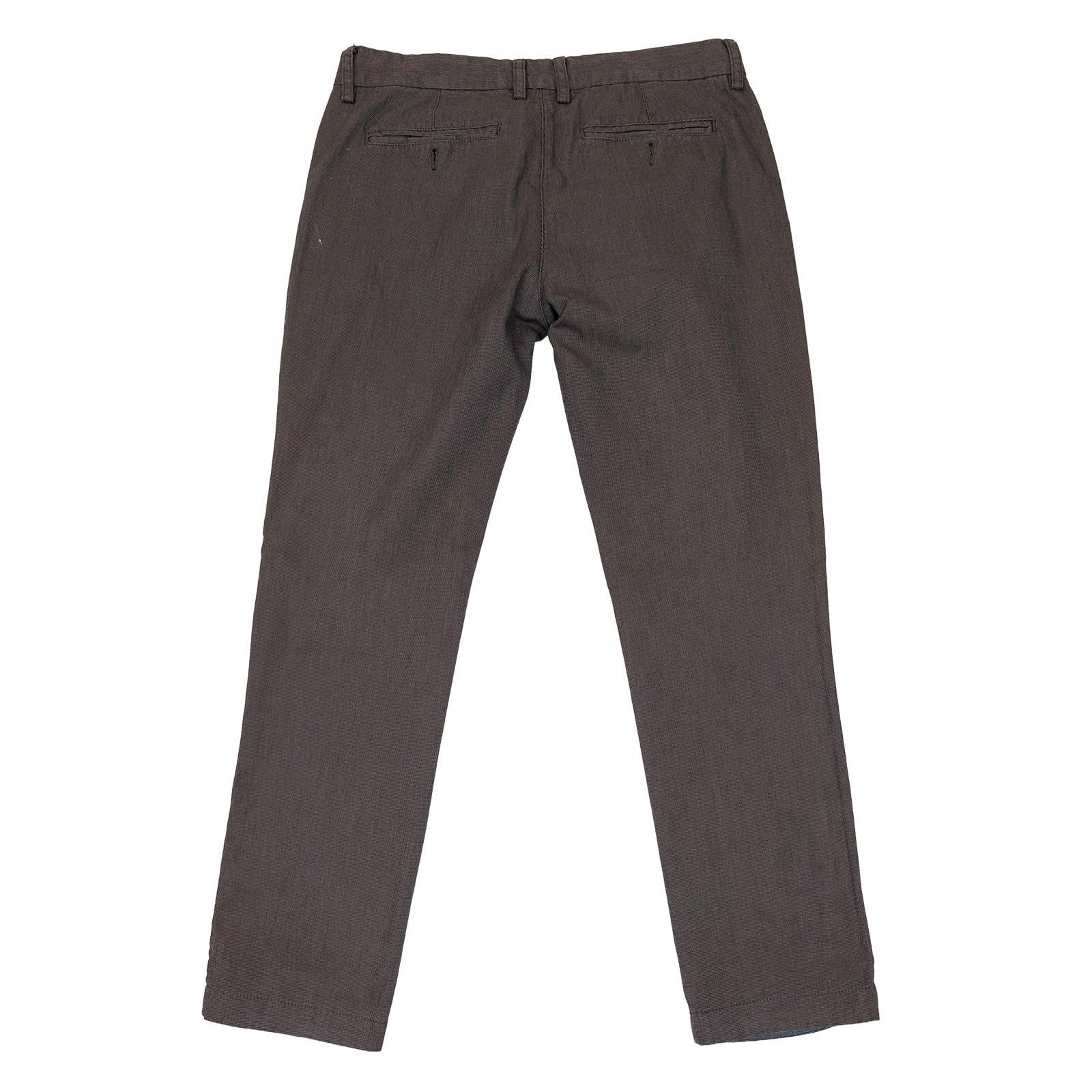 ted baker london men size 36 r brown cotton holland trousers paint marks faulty by Baker – | RewearableUK