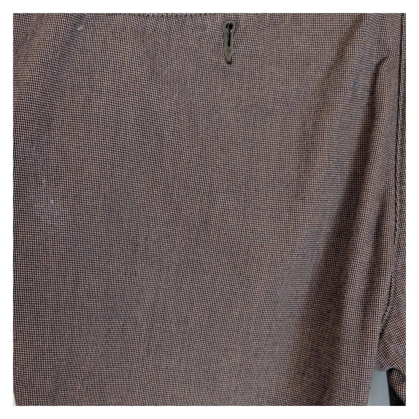 ted baker london men size 36 r brown cotton micro pattern chino trousers pants by Baker – | RewearableUK