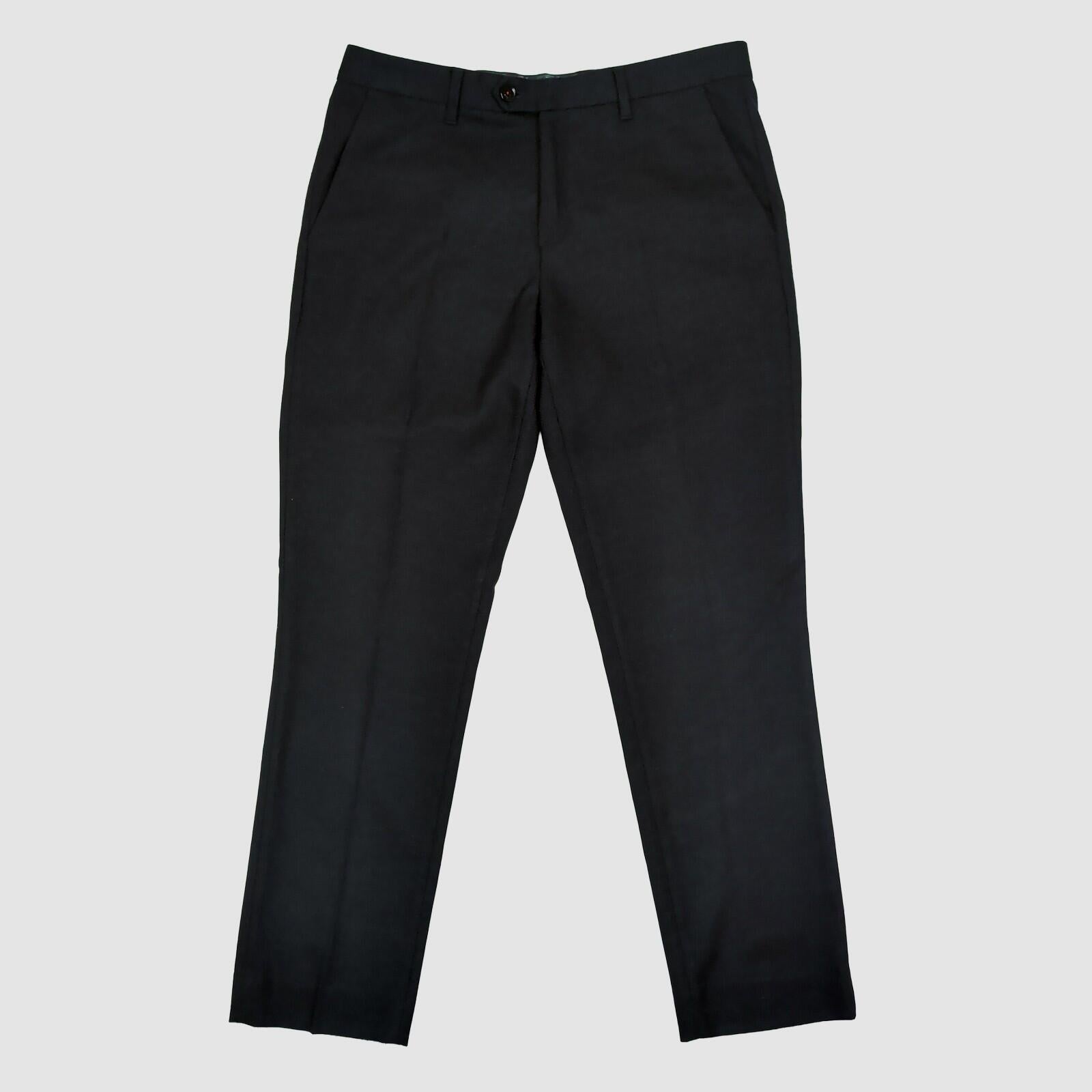 ted baker london mens black tailored smart work stretch trousers size 34 r by Baker – SMART | RewearableUK