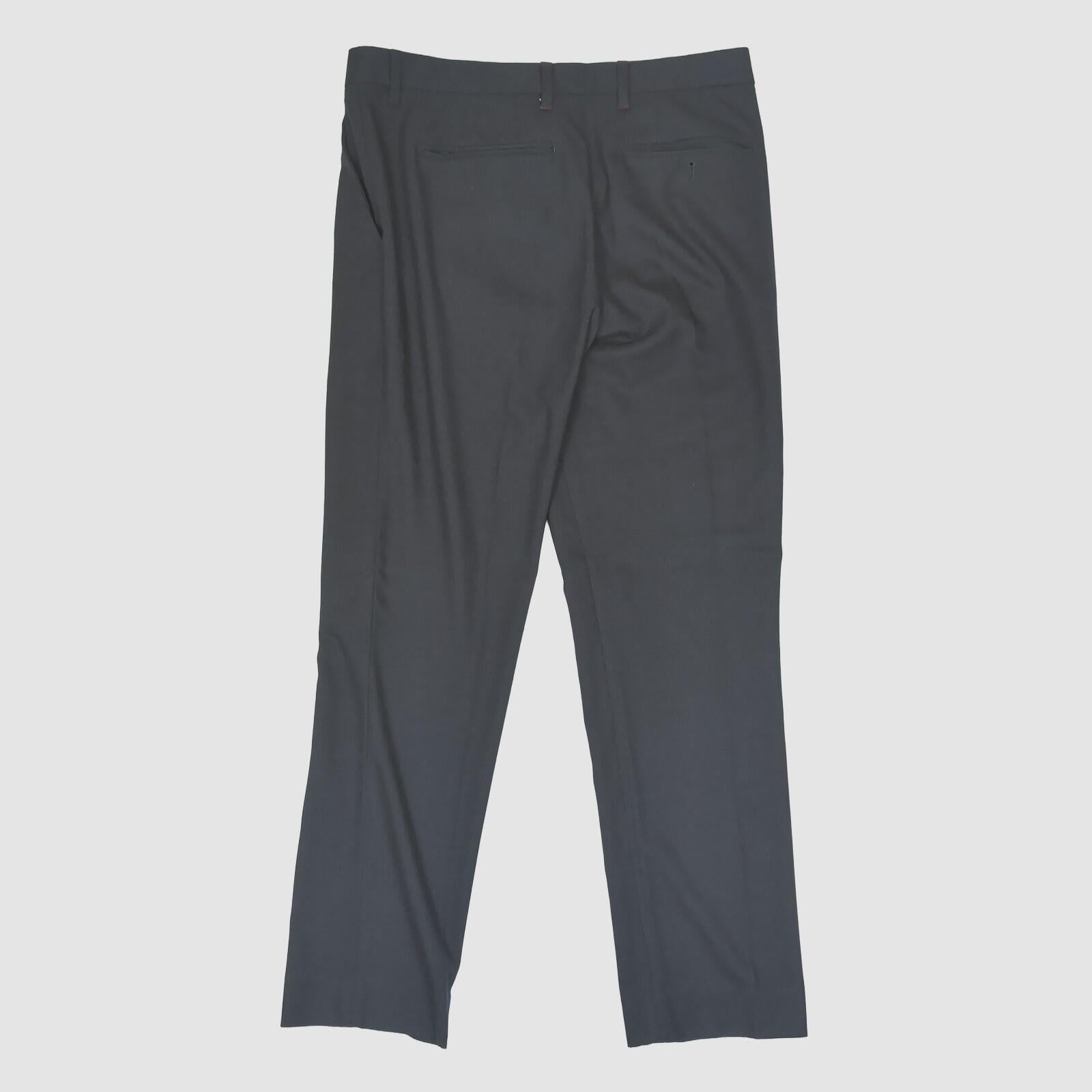 ted baker london mens black tailored smart work stretch trousers size 34 r by Baker – SMART | RewearableUK