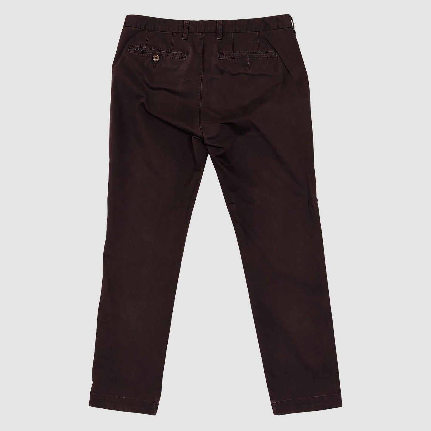 ted baker london mens burgundy chinos trousers smart casual pants size 34 s by Baker – chino | RewearableUK