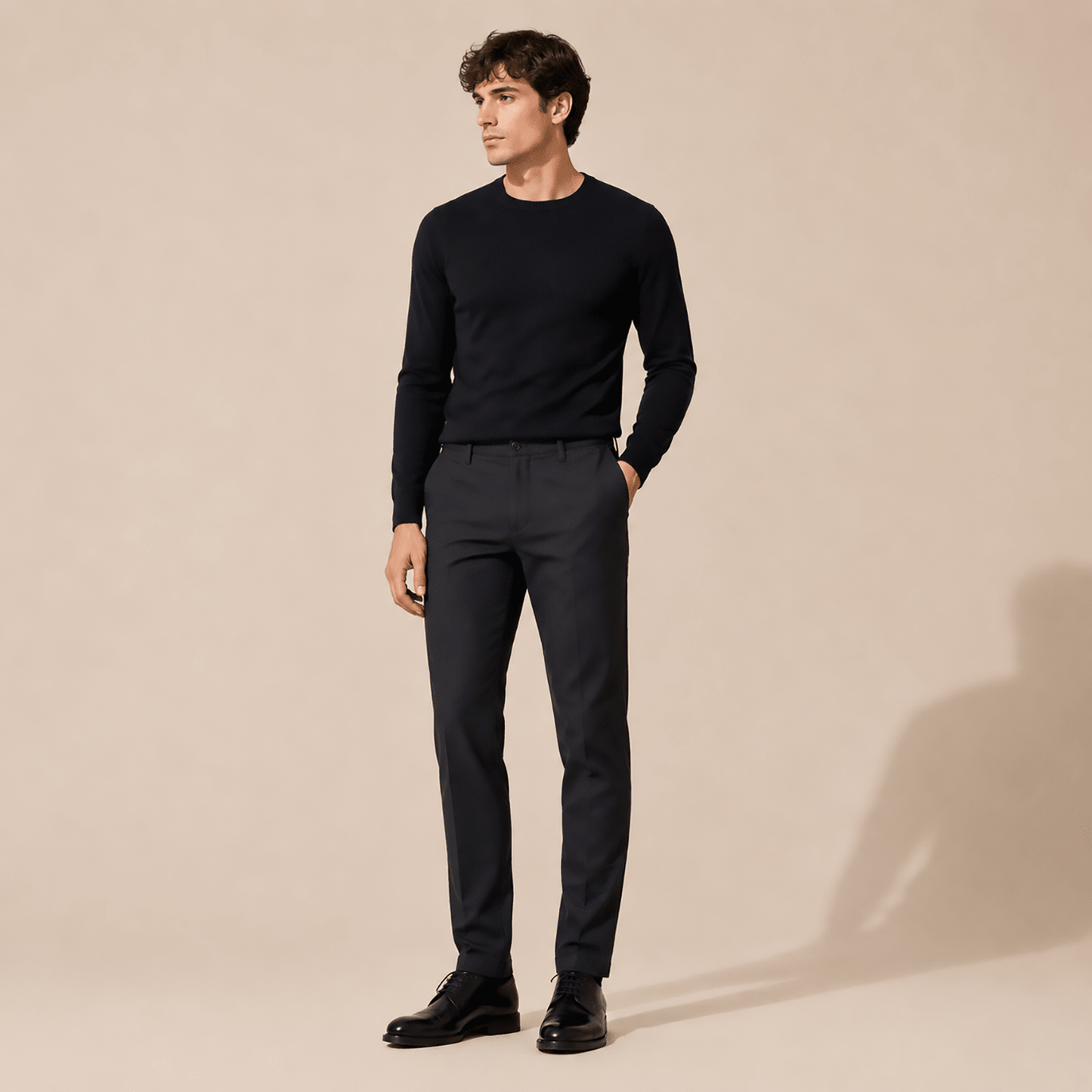 ted baker london mens dark grey textured willham smart casual trousers size 34 r by Baker – chino | RewearableUK