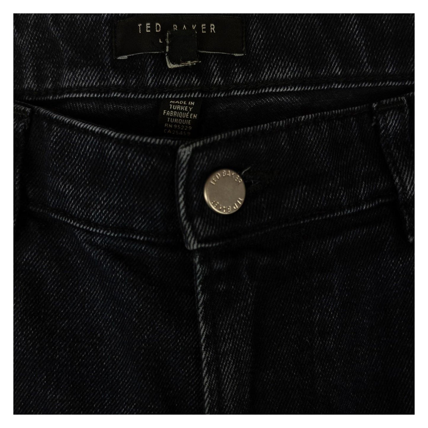 Ted Baker London Men's Jeans Size 36R Dark Blue Straight Leg Regular Fit Denim by Ted Baker – | RewearableUK