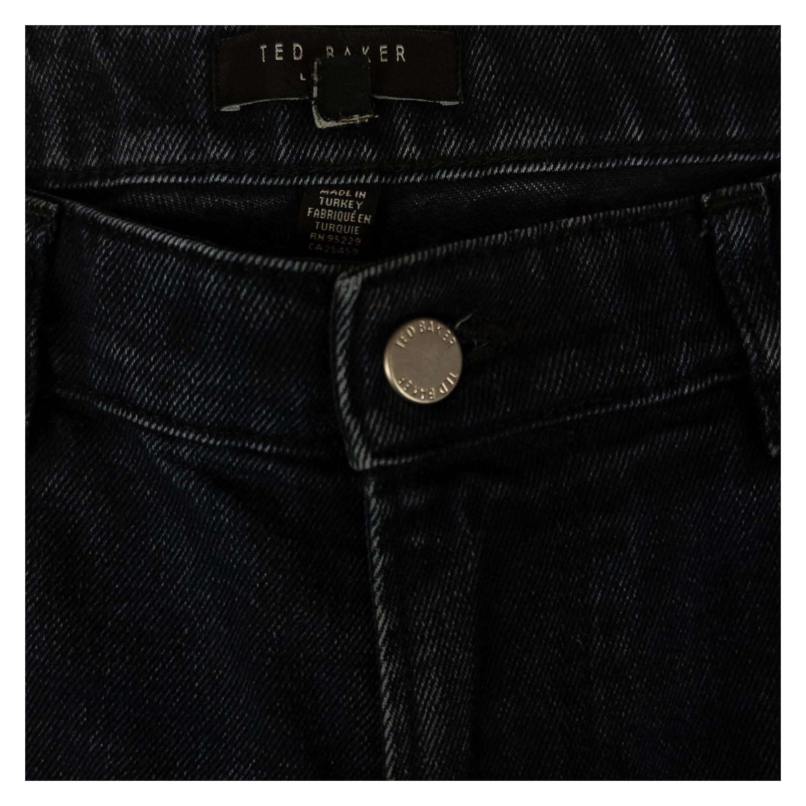 Ted Baker London Men's Jeans Size 36R Dark Blue Straight Leg Regular Fit Denim by Ted Baker – | RewearableUK