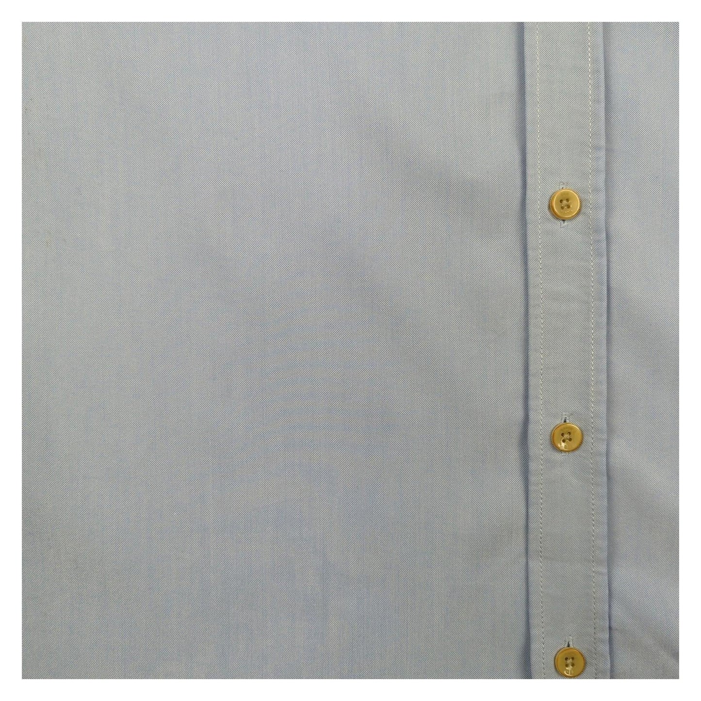 Ted Baker Ted Baker London Mens Shirt L 4 Blue Short Sleeve Cotton Casual Top Used shirt RewearableUK