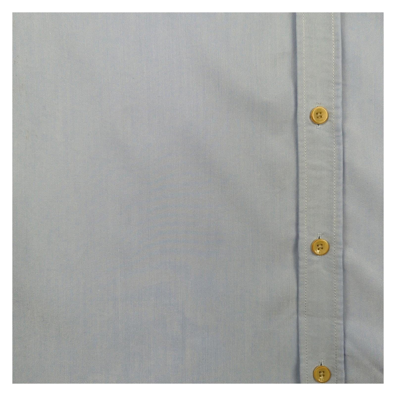 Ted Baker Ted Baker London Mens Shirt L 4 Blue Short Sleeve Cotton Casual Top Used shirt RewearableUK