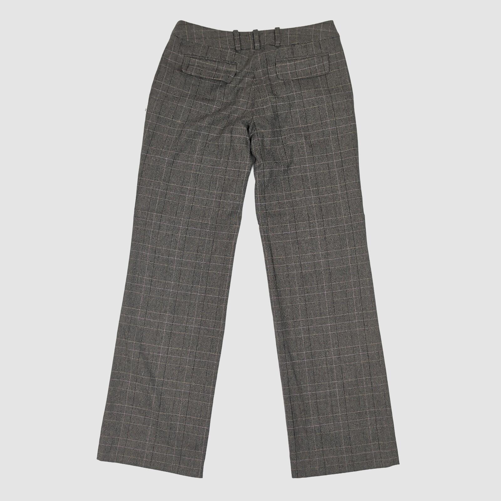 Ted Baker London Women’s Brown Check Wide Leg Trousers UK 8 Wool Blend by Ted Baker – SMART | RewearableUK