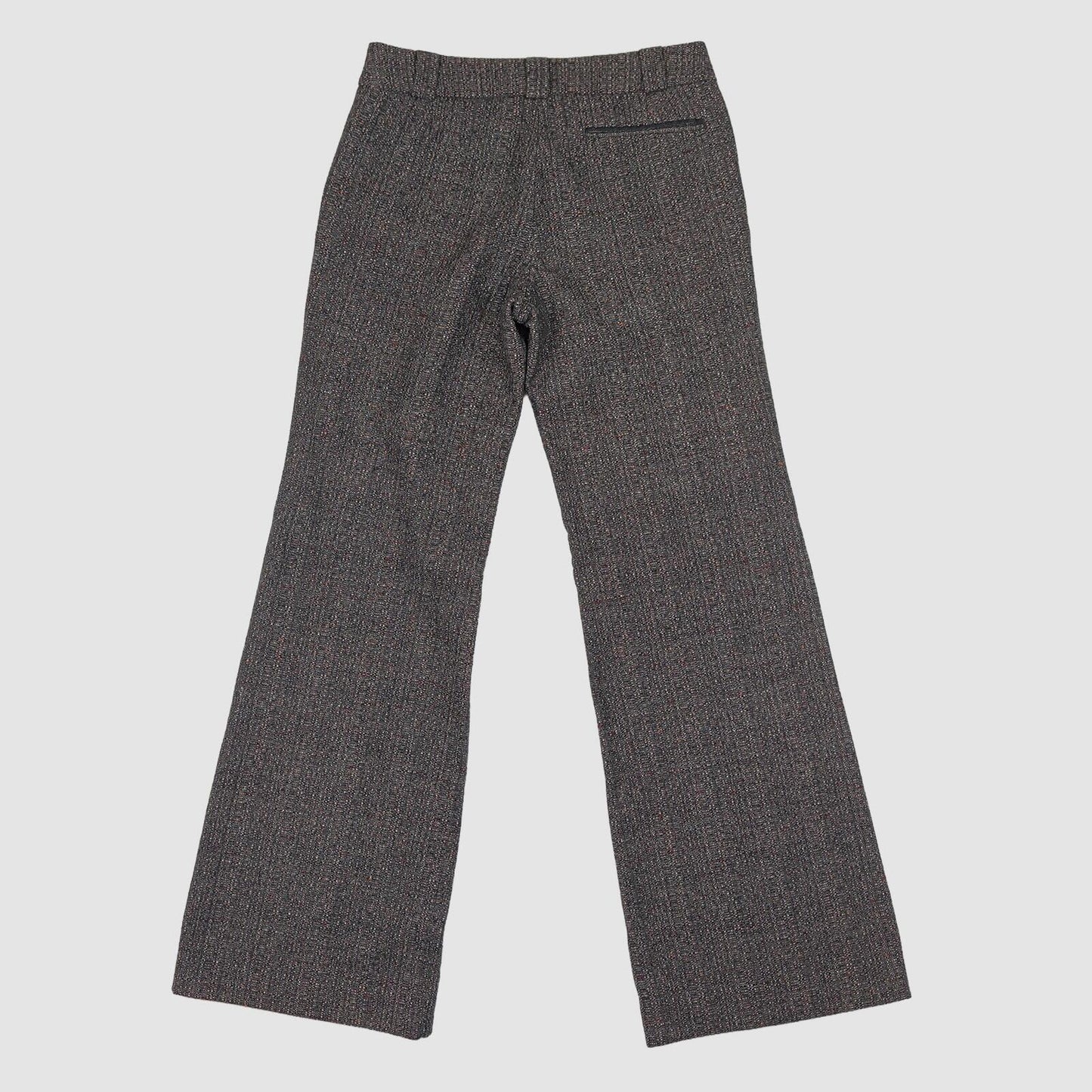 Ted Baker London Womens Tweed Wide Leg Smart Trousers Size 1 by Ted Baker – SMART | RewearableUK
