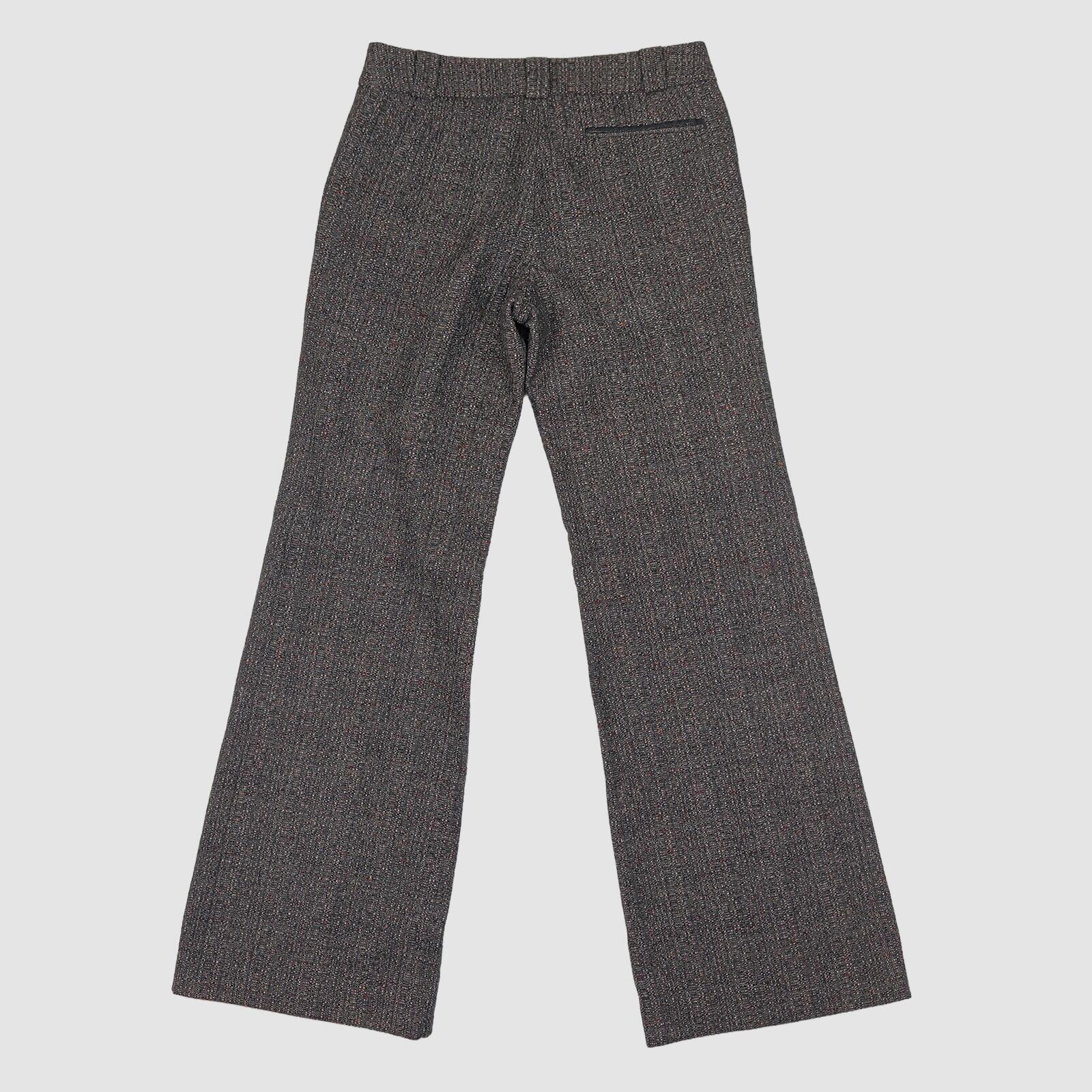 Ted Baker London Womens Tweed Wide Leg Smart Trousers Size 1 by Ted Baker – SMART | RewearableUK
