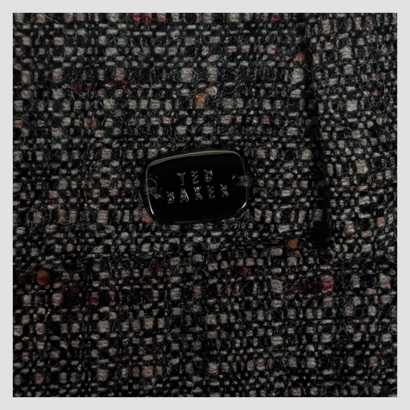 Ted Baker London Womens Tweed Wide Leg Smart Trousers Size 1 by Ted Baker – SMART | RewearableUK