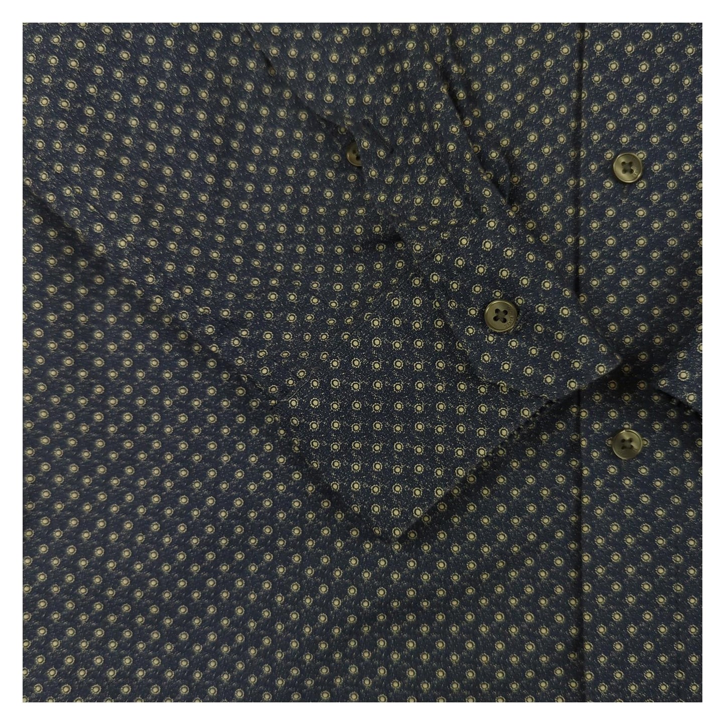 Ted Baker Ted Baker Mens Blue Paisley Shirt Long Sleeve Cotton Smart Casual Designer XL shirt RewearableUK