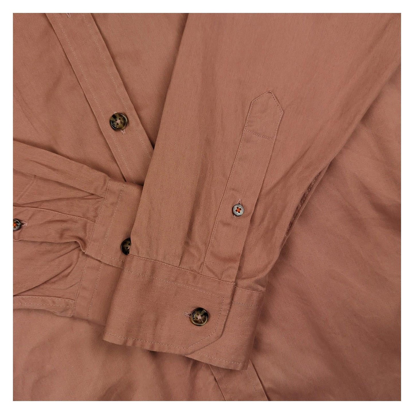 Ted Baker Ted Baker Men's Orange Cotton Long Sleeve Shirt Size XL Casual shirt RewearableUK
