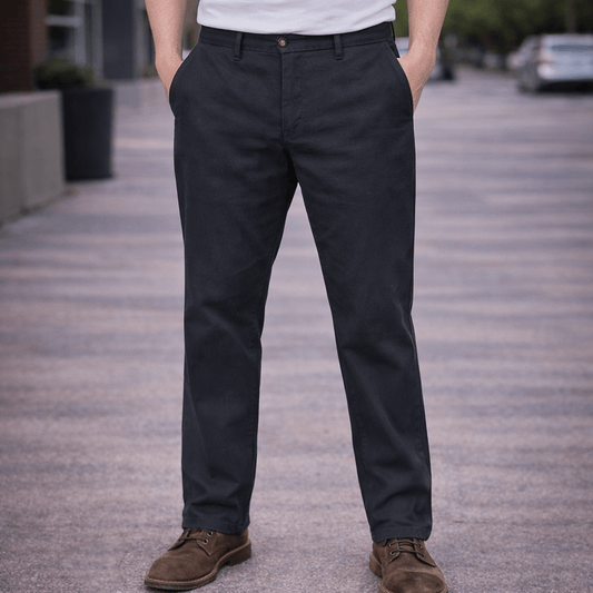 Ted baker mens premium dark blue textured slim fit chinos trousers size 34 l by Baker – JEANS | RewearableUK