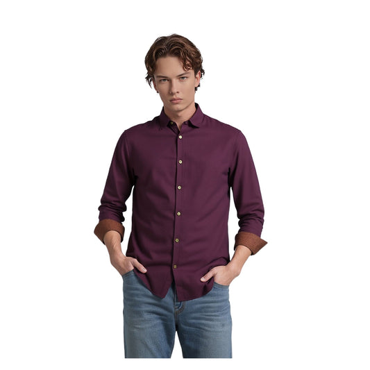 Ted Baker Ted Baker Mens Shirt Large Size 4 Red Long Sleeve Cotton Button Up Smart Casual shirt RewearableUK