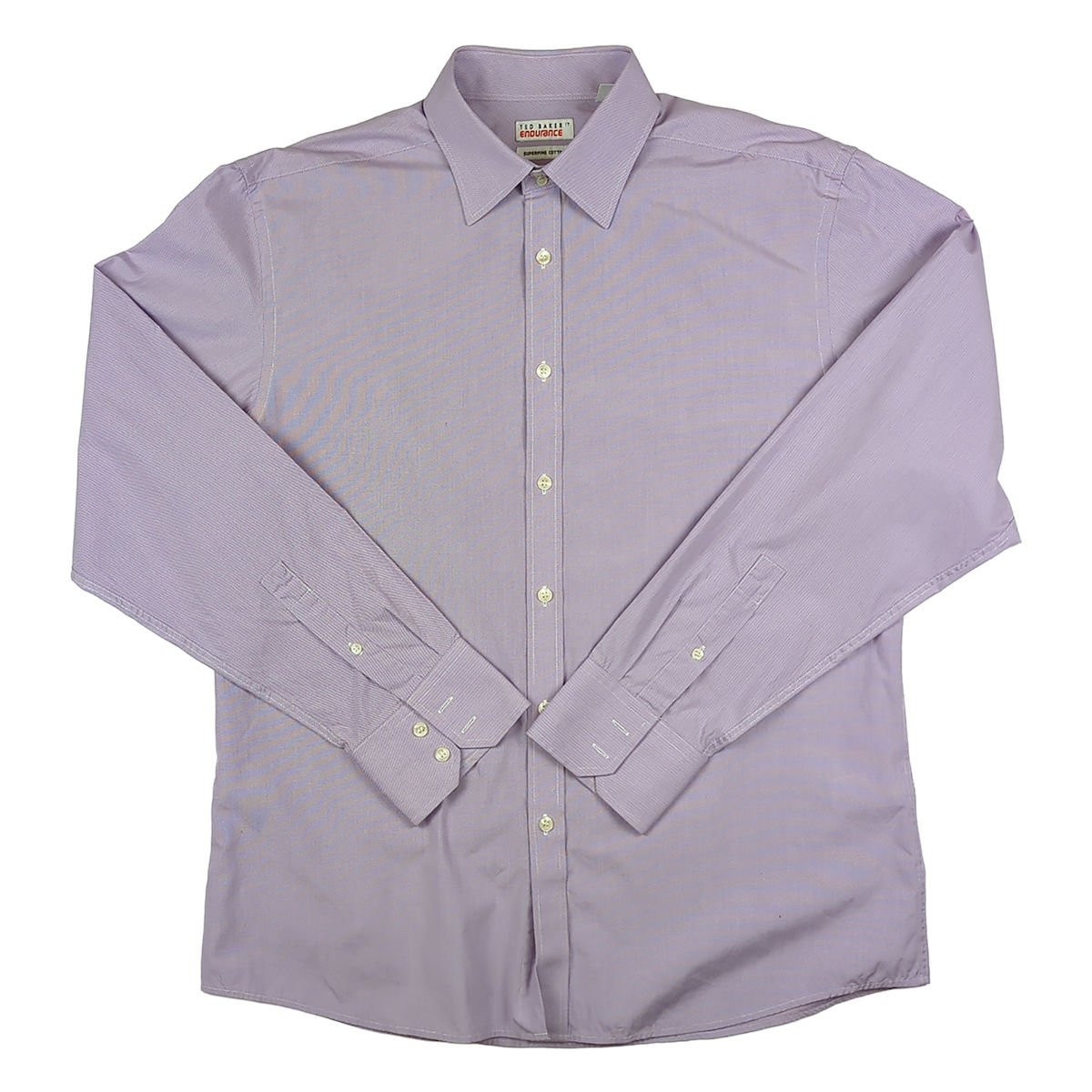 Ted Baker Mens Shirt XL Size 5 Pink Long Sleeve Cotton Casual Top by Ted Baker – shirt | RewearableUK
